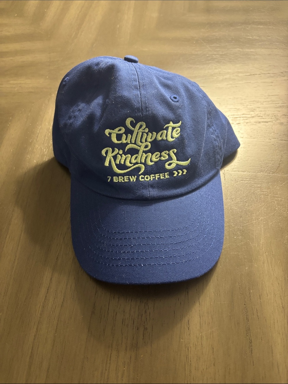 Cultivate Kindness Blue 7brew hat